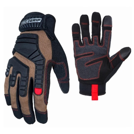 True Grip Men Duck Canvas Elite Gloves - Medium 103504